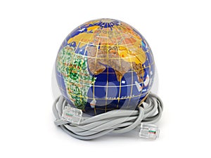 Globe and cable