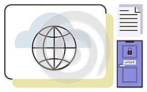 Global Network Access and Secure Document Sharing with Cloud Technology