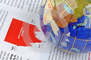 Globe and economy information