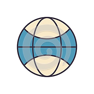 Globe Flat related vector icon