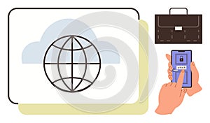 Cloud-Based Network Access with Secure Smartphone Authentication