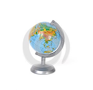 Globe isolated on a white