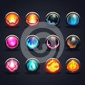 globe magic sphere game ai generated