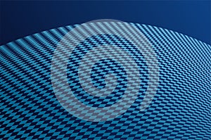 Globe Perspective line square pattern abstract background