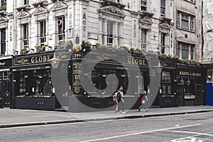 The Globe Pub in Moorgate, City of London