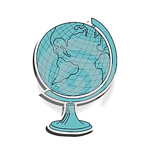 Globe Sticker