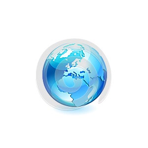 Globe vector icon