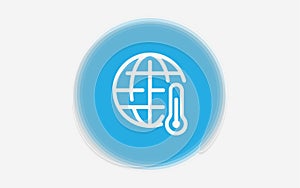 Globe vector icon sign symbol