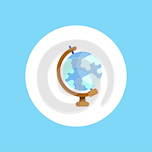 Globe vector icon sign symbol