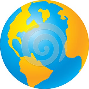 Globe of the world