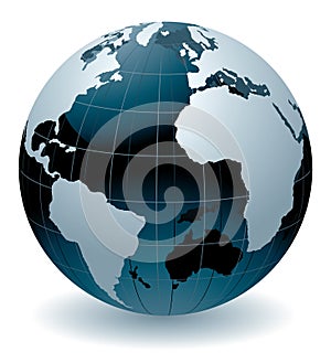 Globe of the world