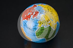 Globe of the world