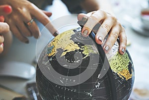 Globe World Map Travel Explore Destination Concept