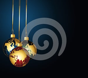 Globes balles background photo