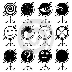 Globes Earth like character