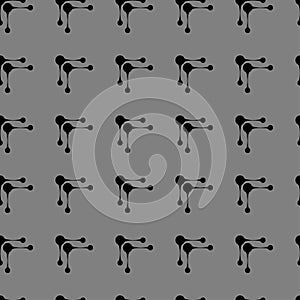 Globule seamless pattern background