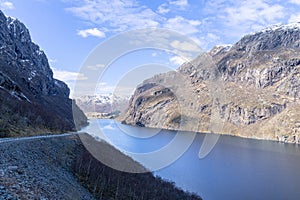Gloppedalsura, or Gloppura, is a scree in Gloppedalen, a one of the largest screes in Scandinavia and Northern Europe