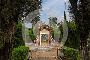 Glorieta J. Garcia y Ramos at Murillo Gardens (Jardines de Murillo) - Seville, Spain photo