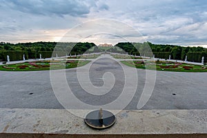 Glorietta in the garden of Schoenbrunn palace. VIENNA. AUSTRIA