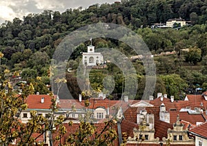 The Gloriette, a garden pavillion behind the U.S. Embassy in Prague