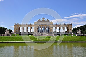 Gloriette in Schonbrunn Palace, Vienna, Austria