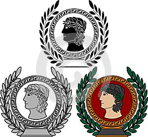 Glory of ancient greek man