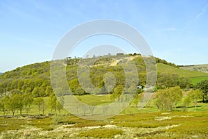 Glossop golf course in Derbyshire