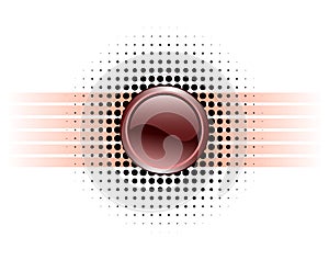 Glossy button design