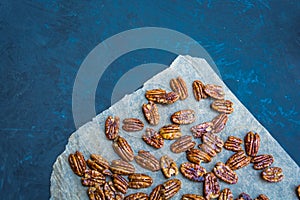 Glossy Candied Pecans