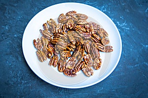 Glossy Candied Pecans