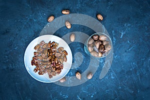 Glossy Candied Pecans