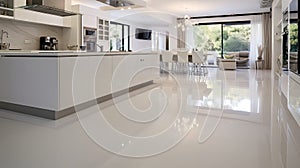 glossy epoxy floor coatings photo