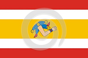 Glossy glass Flag proposal for the State of Colima