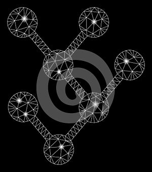 Flare Mesh 2D Binary Tree with Flare Spots