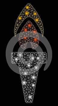 Flare Mesh Network Torch with Flare Spots