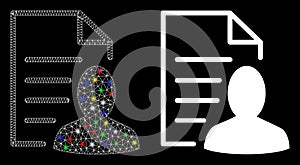 Flare Mesh Carcass User List Page Icon with Flare Spots