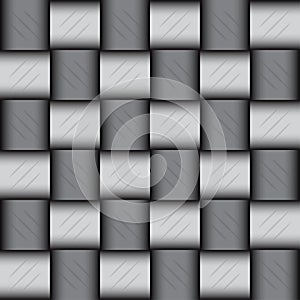 Glossy metalic mosaic pattern photo