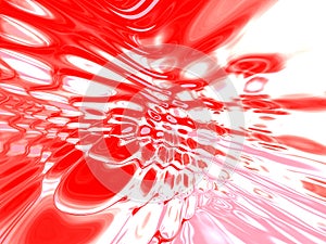 Glossy red abstract background photo