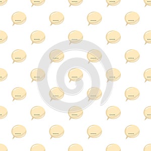 Glossy speech bubble pattern