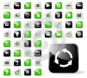 Glossy Website or Application Icons
