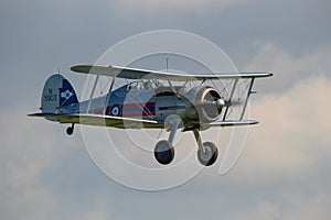 The Gloster Gladiator was the last biplane fighter used by the RAF