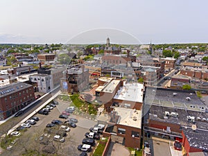 Gloucester City Aerial View, Cape Ann, MA, USA