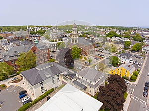 Gloucester City Aerial View, Cape Ann, MA, USA