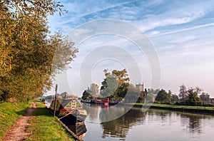 Gloucester and Sharpness canal early morning