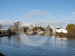 Gloucester & Sharpness Canal near Frampton-on-Severn, Gloucestershire, UK