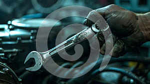 The Hand with Wrench.AI generated image