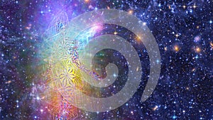 the glow of the chakras in demiurge creator