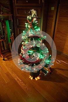 Glow in dark Christmas tree