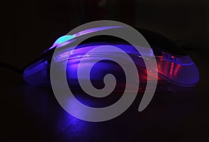 glow in the dark optical mouse