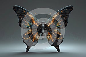 Glow-in-the-Dark Robotic Butterfly Circuit Design photo